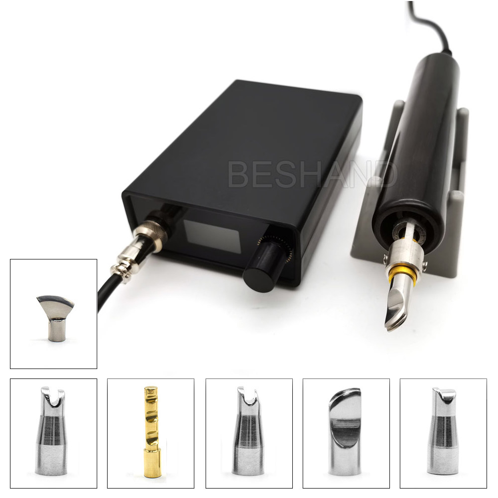 Leatherwork Edge Creaser - หนังขอบและเครื่อง Creasing ไฟฟ้า Creaser เครื่องมือเชิงเส้นเคล็ดลับเหล็กอุปกรณ์เสริมสําหรับงานซีลขอบเซาะร่องกระบวนการร้อน
