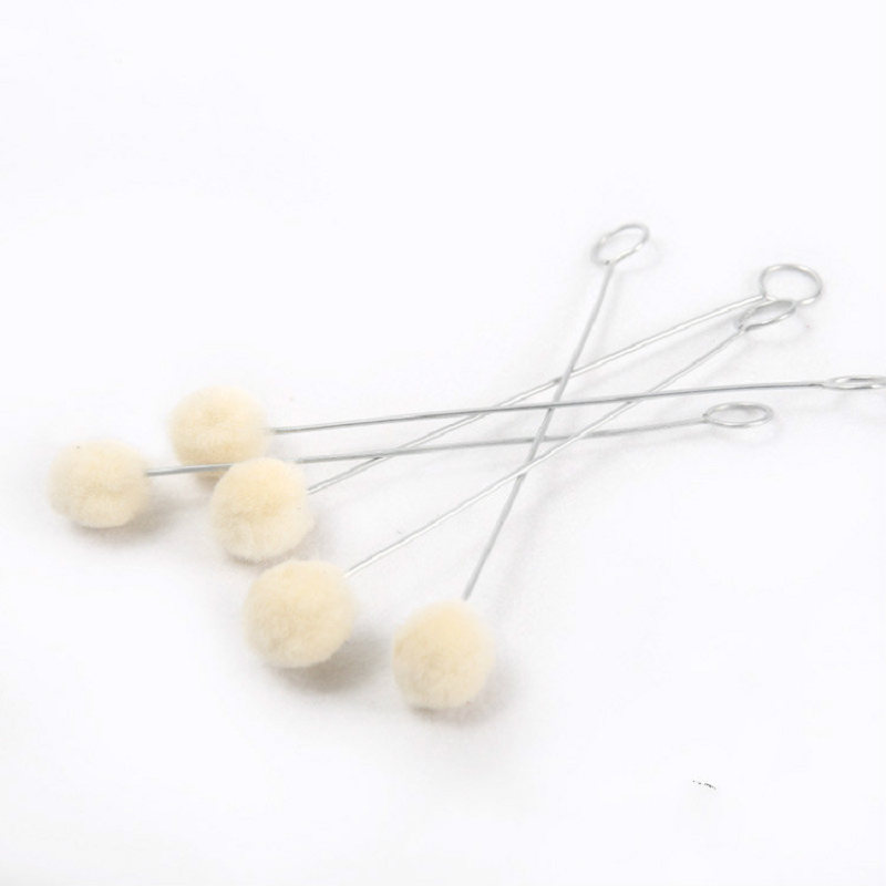 Leather Dye Finish - 100 ชิ้นชุดหนังหัตถกรรมหนัง Dye Dauber Finish Applicator