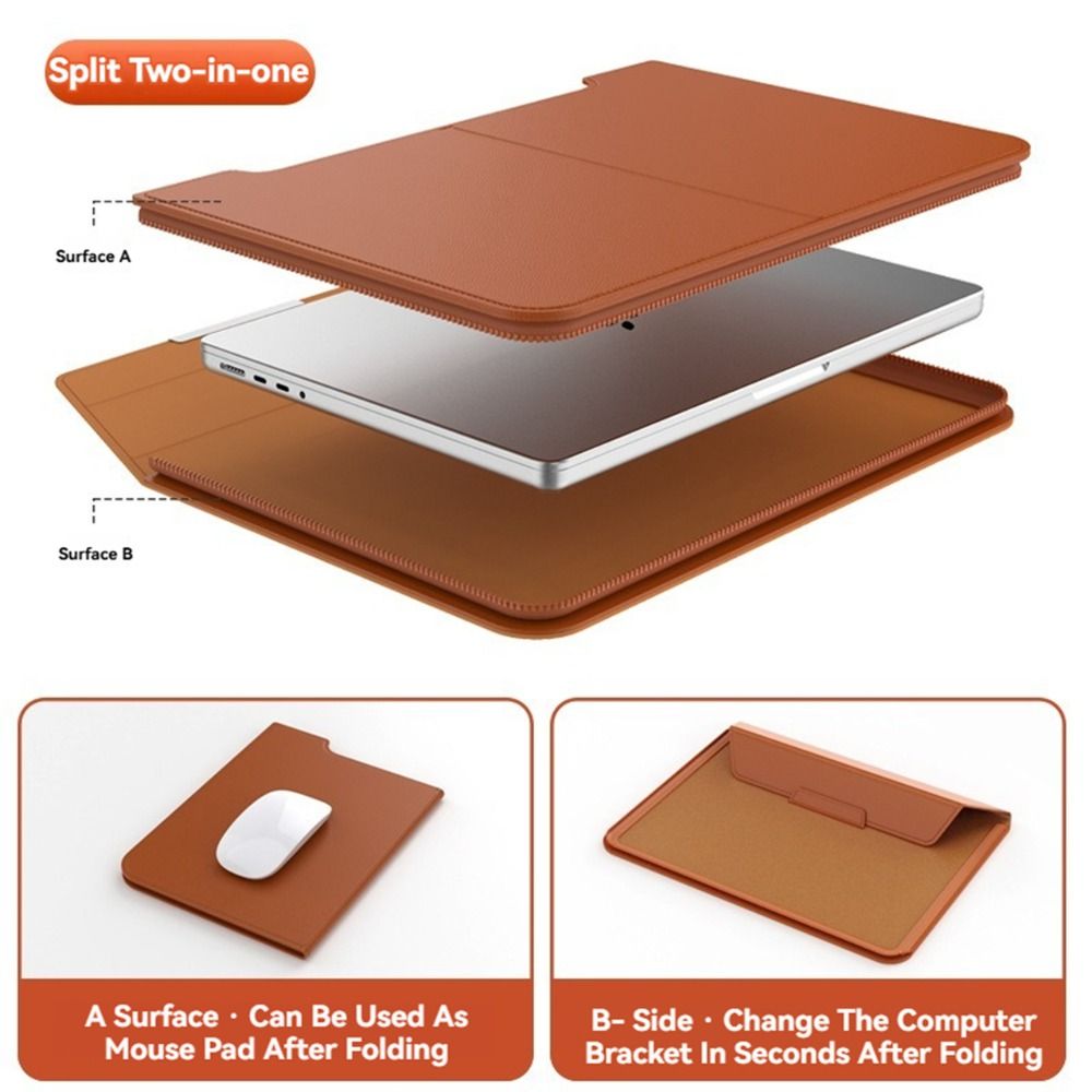 13-14/15-16 นิ้วซองใส่แล็ปท็อป - Leather Work Laptop Bag บทวิจารณ์และราคา
