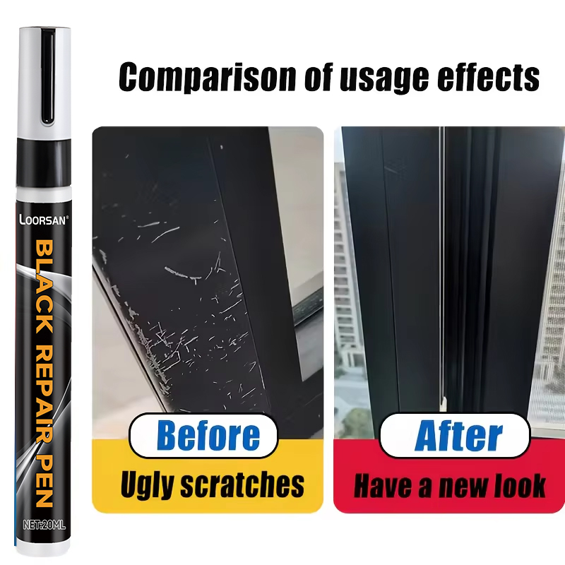 ปากกาสีดำสำหรับซ่อมแซมภายในรถย - Leather Dye Finish บทวิจารณ์และราคา