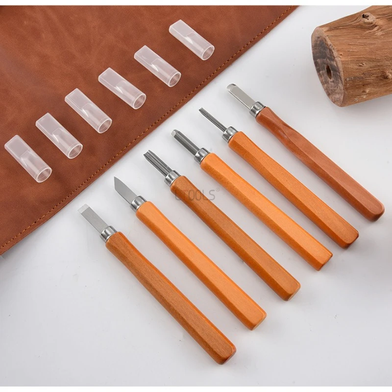 ชุดเครื่องมือแกะสลักไม้แบบดีลั - Beginner Leatherwork Kit บทวิจารณ์และราคา