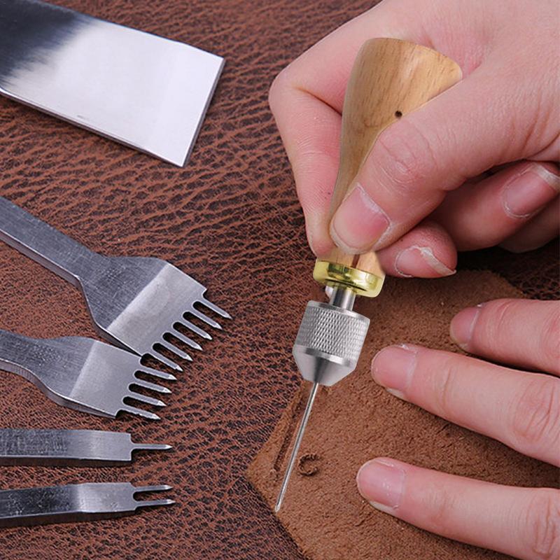 ชุดเครื่องมืองานหนัง อุปกรณ์ซ่ - Beginner Leatherwork Kit บทวิจารณ์และราคา