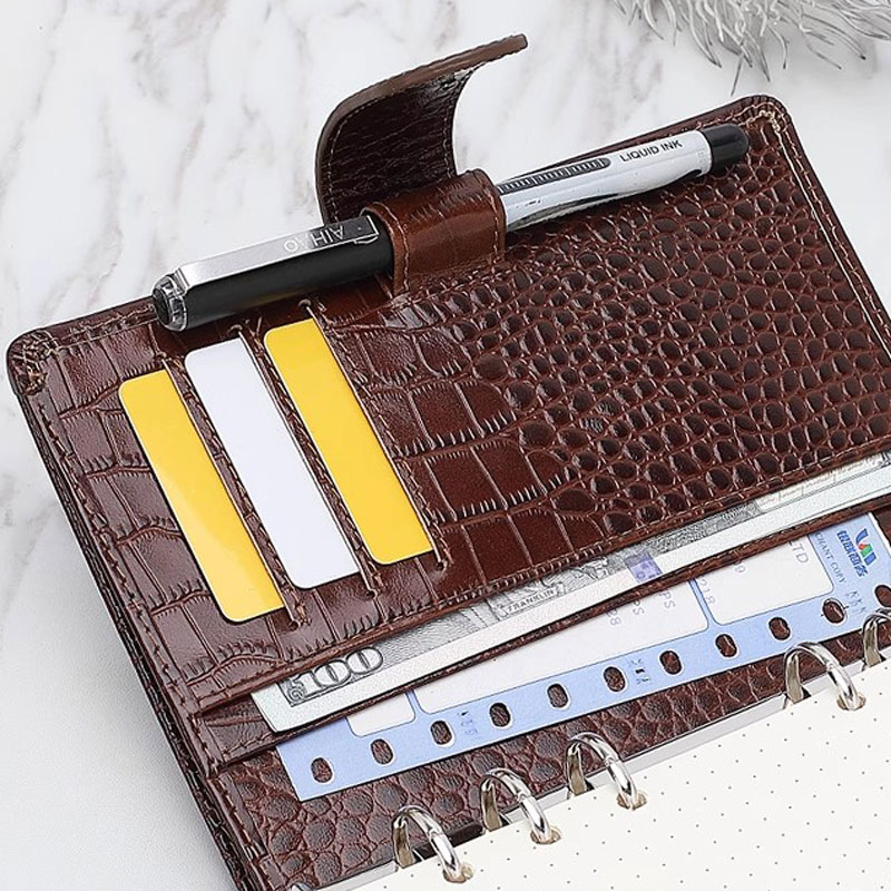 สมุดแพลนเนอร์ขนาดพกพาหนังแท้ยี - Leather Work Diary บทวิจารณ์และราคา