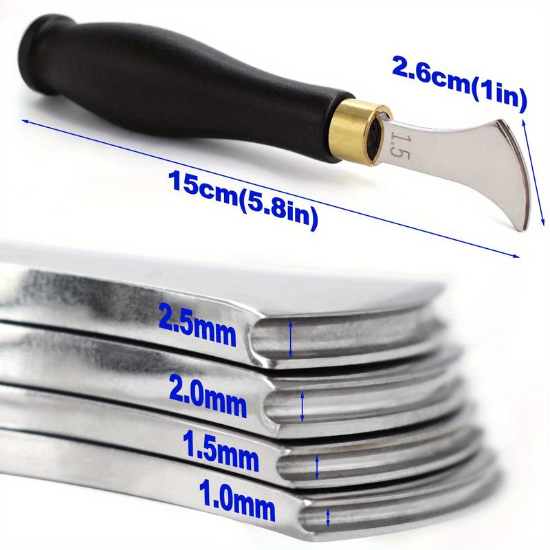 เครื่องมือทำร่องขอบหนัง แบบร่อ - Leatherwork Edge Creaser บทวิจารณ์และราคา