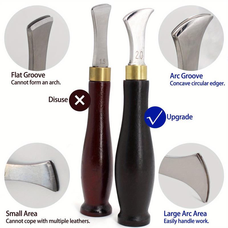 เครื่องมือทำร่องขอบหนัง แบบร่อ - Leatherwork Edge Creaser บทวิจารณ์และราคา