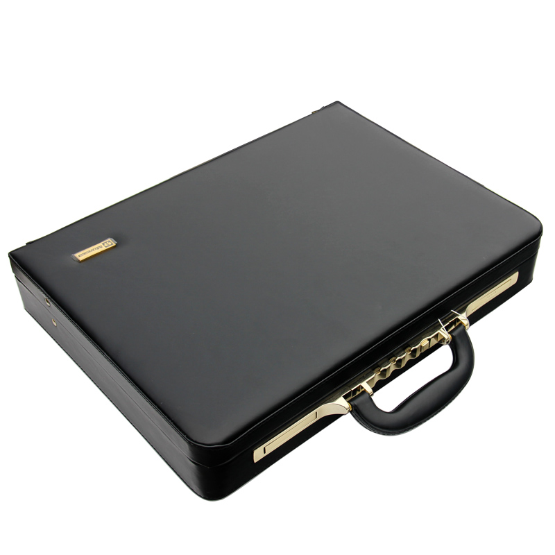 Luxury PU หนัง Rolling กระเป๋า - Leather Work Laptop Bag บทวิจารณ์และราคา