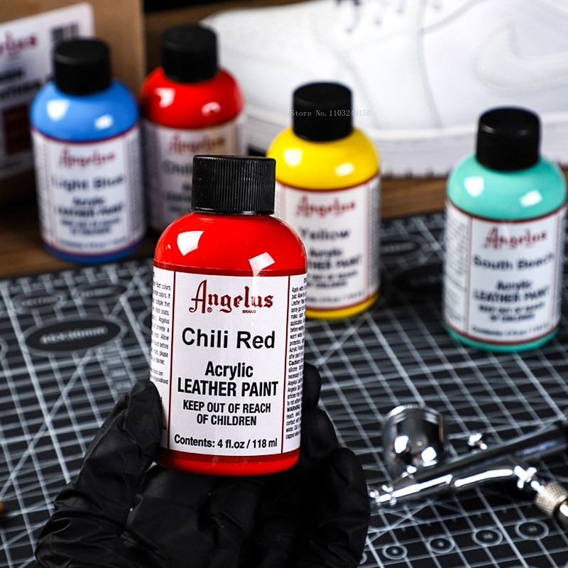 สีอะคริลิคเปลี่ยนสีรองเท้า 118 - Leather Dye Finish บทวิจารณ์และราคา