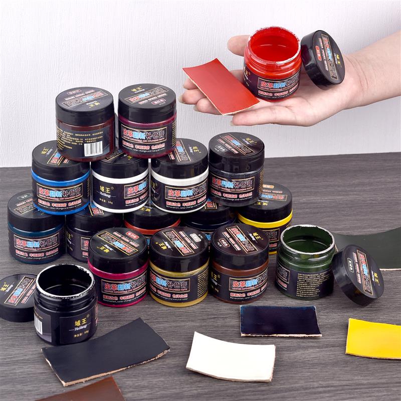 50ml อะคริลิคหนังซ่อมสีสี DIY  - Leather Dye Finish บทวิจารณ์และราคา