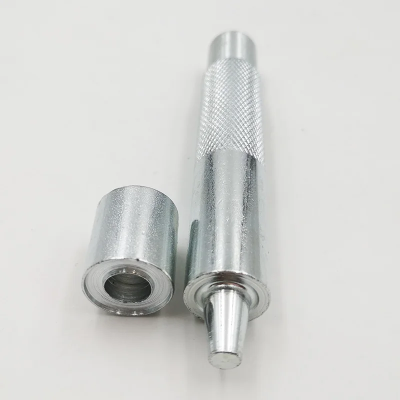 2 ชิ้น/เซ็ตเจาะรูเครื่องมือ 7  - Leatherwork Rivet Setter บทวิจารณ์และราคา