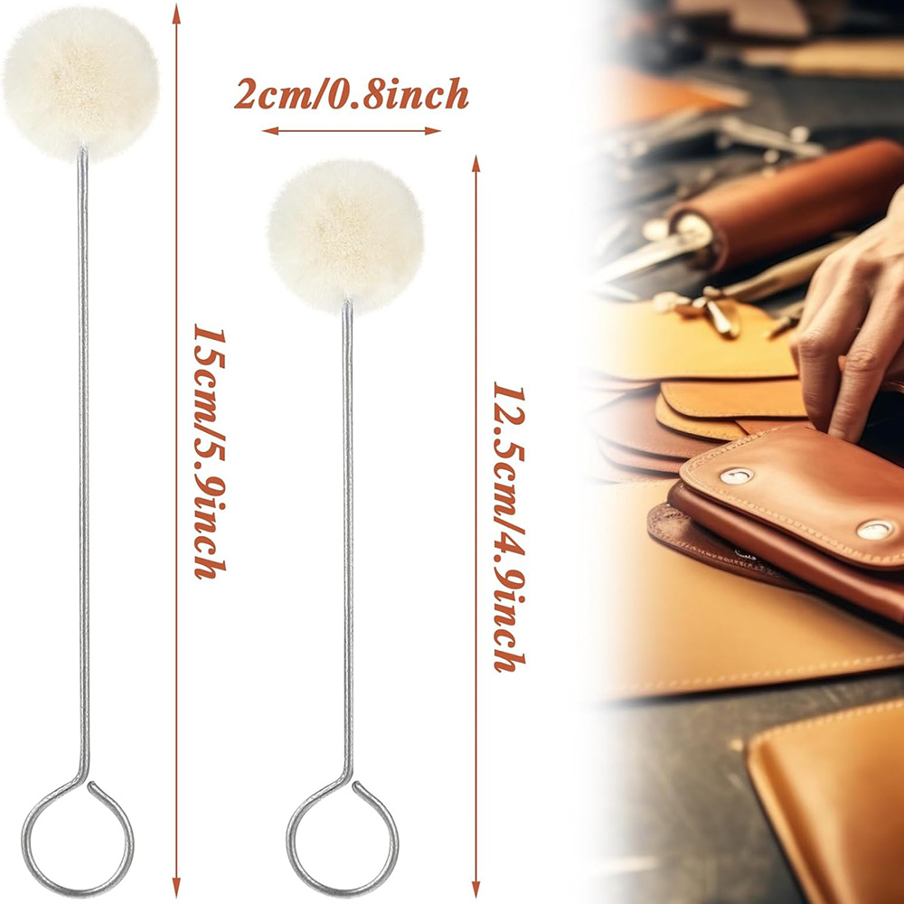 10/30pcs หนังขนสัตว์ลูกภาพวาดแ - Leather Dye Finish บทวิจารณ์และราคา