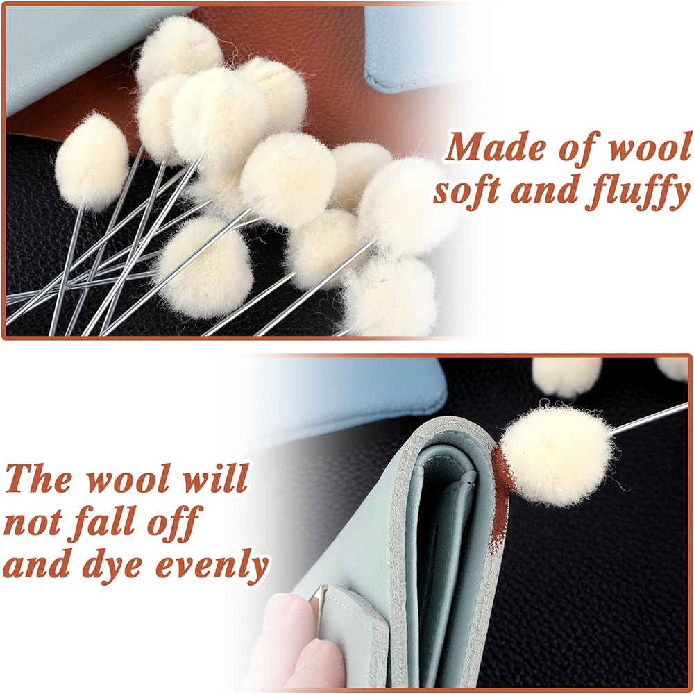 10/30pcs หนังขนสัตว์ลูกภาพวาดแ - Leather Dye Finish บทวิจารณ์และราคา