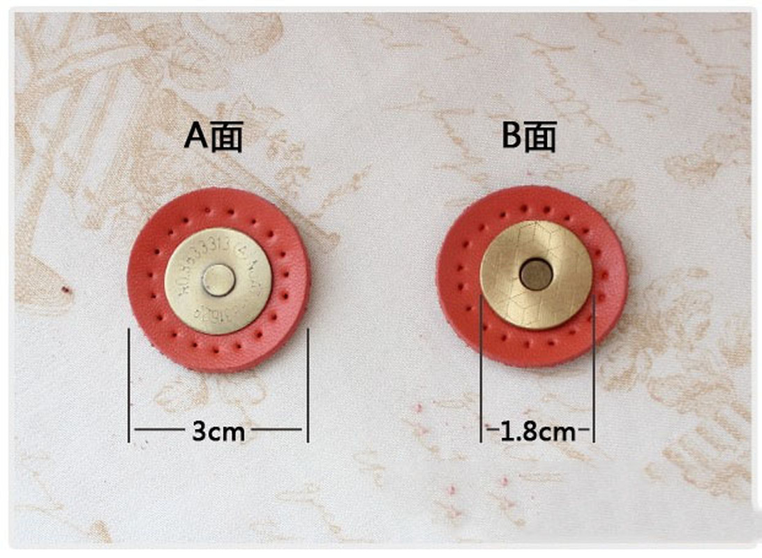 ชุดอุปกรณ์ติดกระเป๋าแบบแม่เหล็ - Leatherwork Rings บทวิจารณ์และราคา