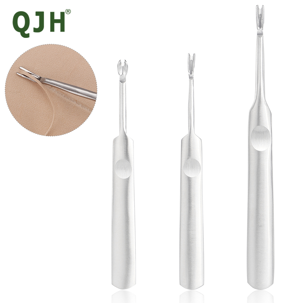 พรีเมี่ยมสแตนเลสหนัง Crafting  - Leatherwork Punching Tool บทวิจารณ์และราคา