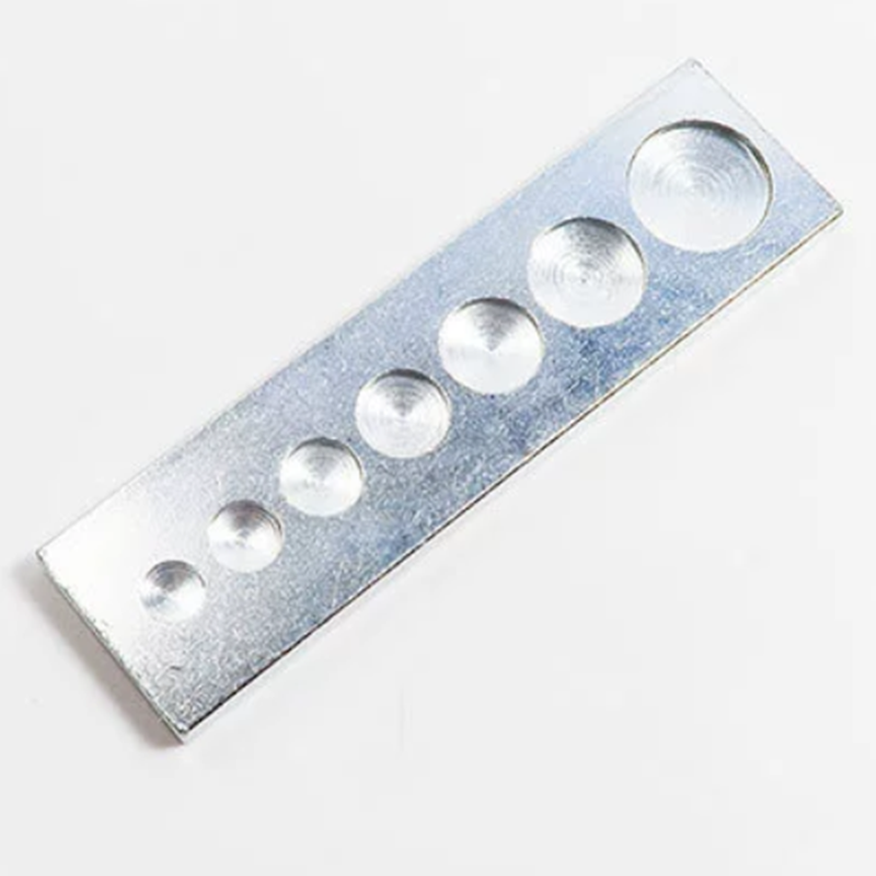 7 in One แผ่นด้านล่าง Hole Pun - Leatherwork Rivet Setter บทวิจารณ์และราคา