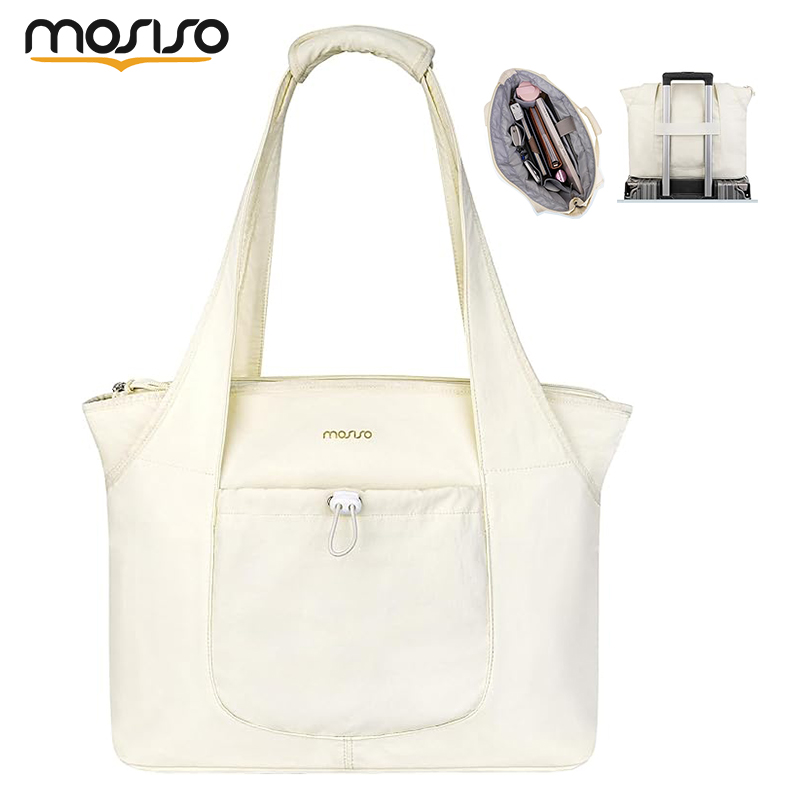 กระเป๋าถือหนัง PU ขนาด 15 15.6 - Leather Work Laptop Bag บทวิจารณ์และราคา