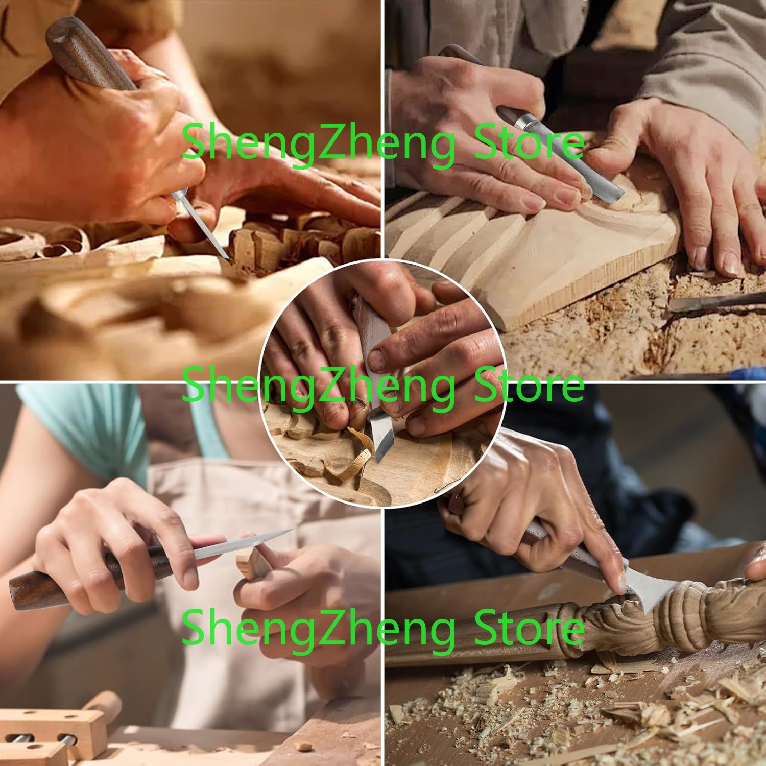 ชุดเครื่องมือแกะสลักไม้ ชุด ชุ - Beginner Leatherwork Kit บทวิจารณ์และราคา