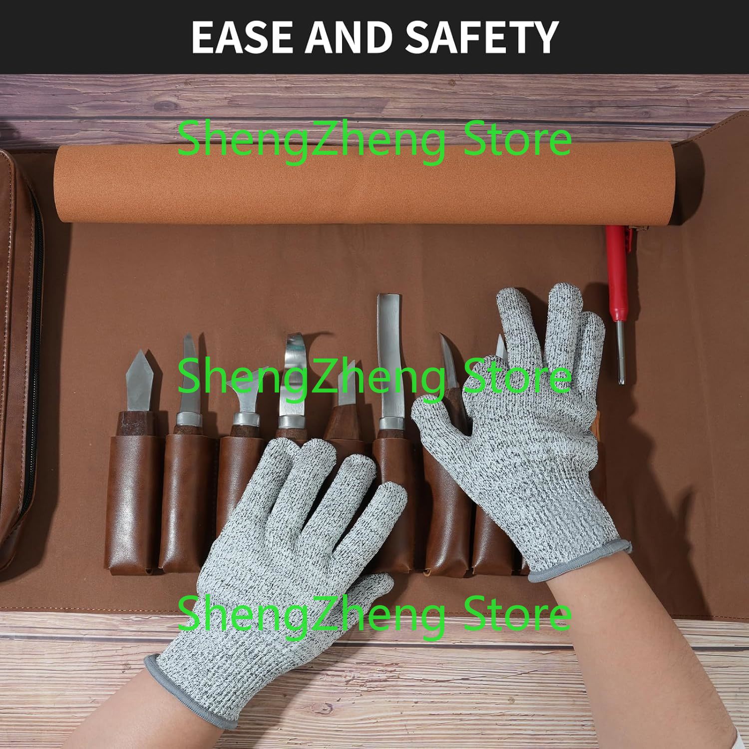 ชุดเครื่องมือแกะสลักไม้ ชุด ชุ - Beginner Leatherwork Kit บทวิจารณ์และราคา