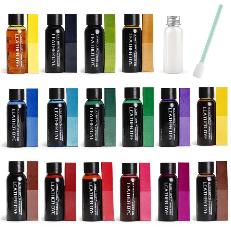 30มล. หนังขอบน้ำมันสีพิกเมนต์ซ - Leather Dye Finish บทวิจารณ์และราคา