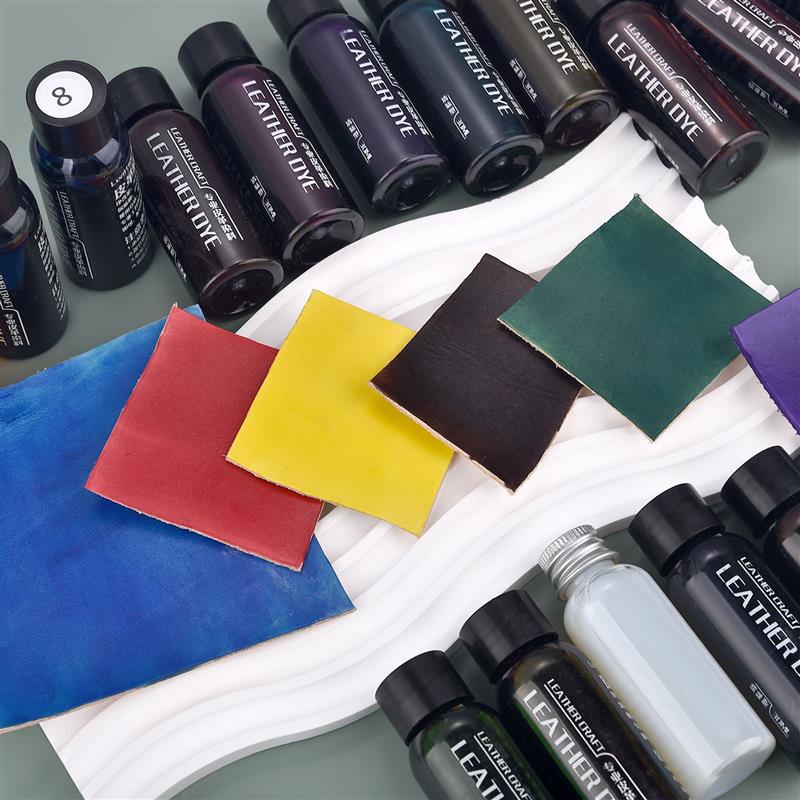 30มล. หนังขอบน้ำมันสีพิกเมนต์ซ - Leather Dye Finish บทวิจารณ์และราคา