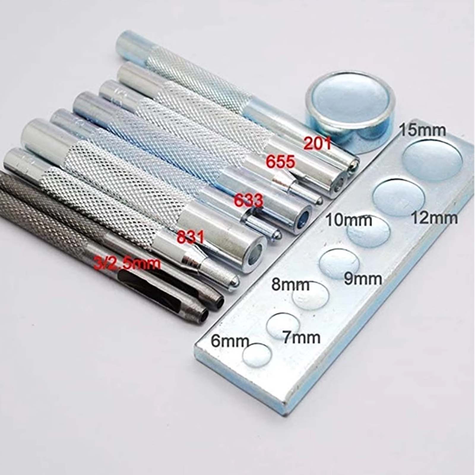 ชุดเครื่องมือตอกหมุดย้ำ 11 ชิ้ - Leatherwork Rivet Setter บทวิจารณ์และราคา