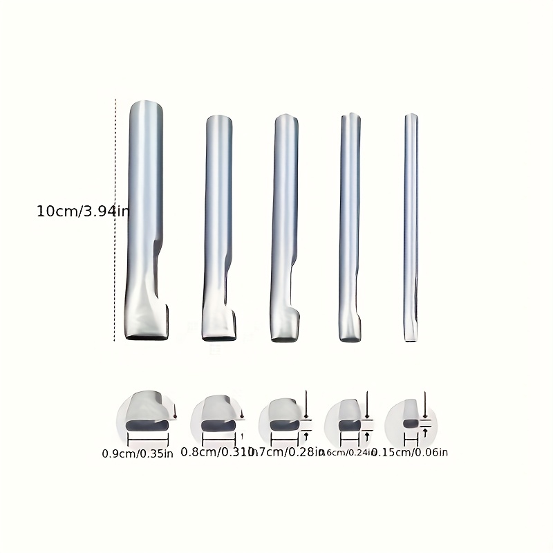 เครื่องเจาะรูหนังรูปวงรี 5 ชิ้ - Leatherwork Punching Tool บทวิจารณ์และราคา
