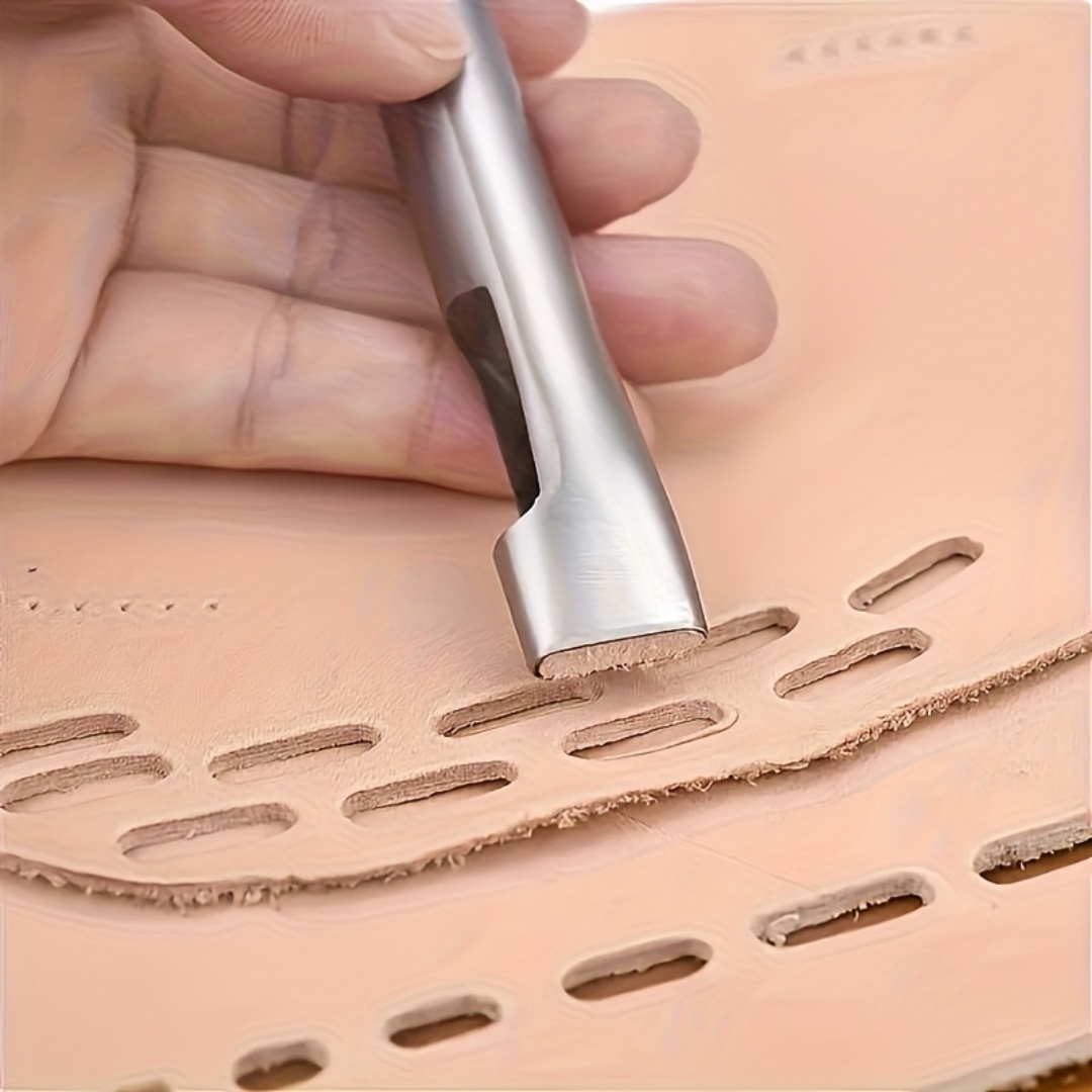 เครื่องเจาะรูหนังรูปวงรี 5 ชิ้ - Leatherwork Punching Tool บทวิจารณ์และราคา