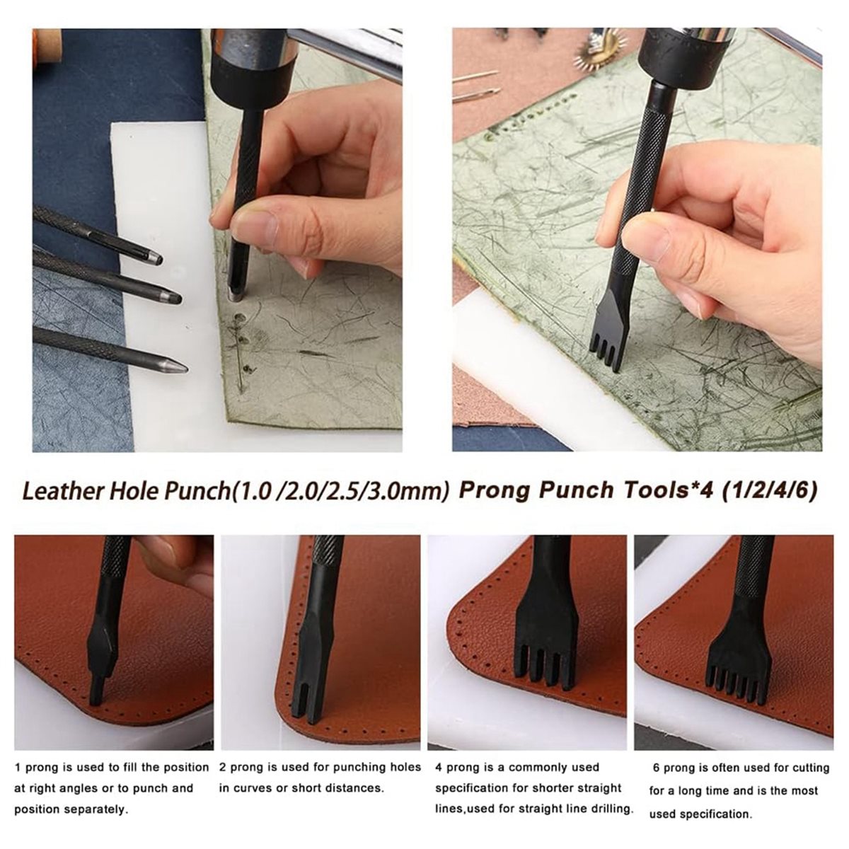 ชุดเครื่องมือทำงานหนัง 66 ชิ้น - Beginner Leatherwork Kit บทวิจารณ์และราคา
