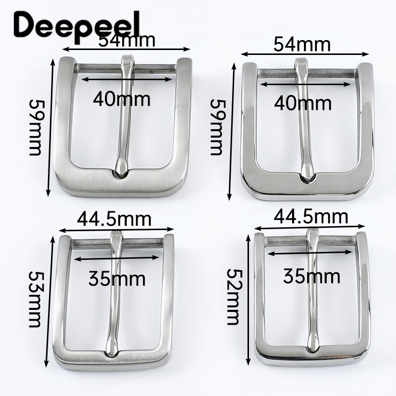 หัวเข็มขัดสแตนเลส Deepeel ขนาด - Leatherwork Fasteners บทวิจารณ์และราคา
