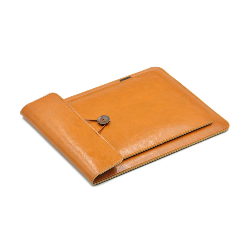 Double Layer ความจุสูงกระเป๋าแ - Leather Work Laptop Bag บทวิจารณ์และราคา