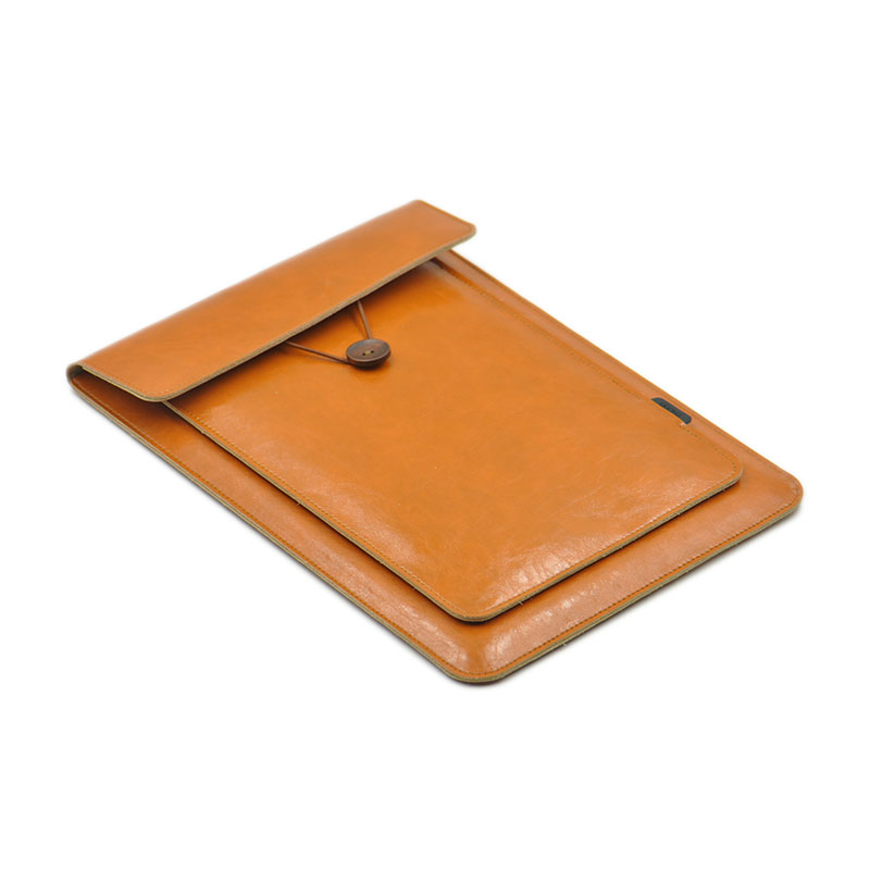 Double Layer ความจุสูงกระเป๋าแ - Leather Work Laptop Bag บทวิจารณ์และราคา