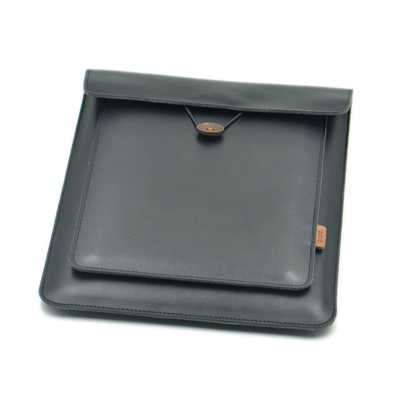 Double Layer ความจุสูงกระเป๋าแ - Leather Work Laptop Bag บทวิจารณ์และราคา