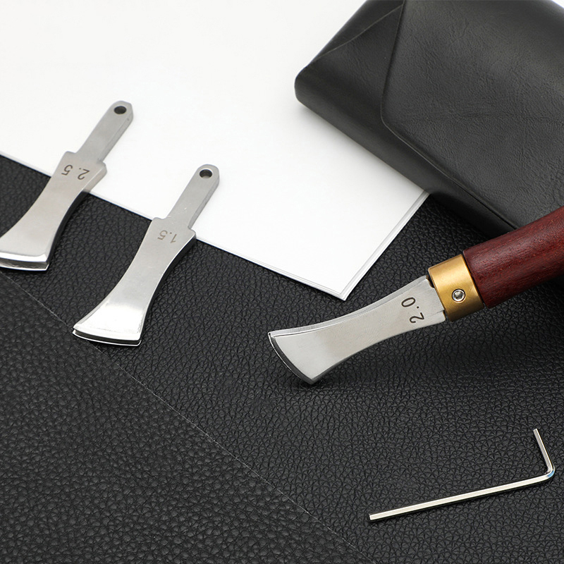เครื่องมือทำรอยพับขอบหนัง, เคร - Leatherwork Edge Creaser บทวิจารณ์และราคา