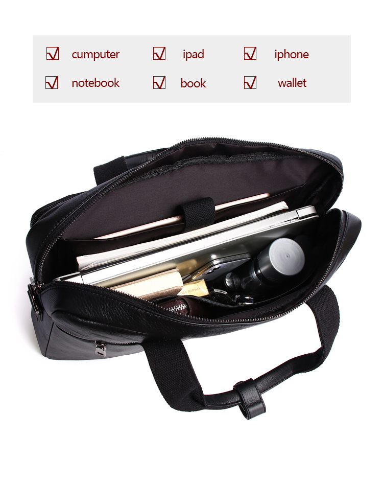 SCHLATUM ของแท้หนัง Bussiness  - Leather Work Laptop Bag บทวิจารณ์และราคา