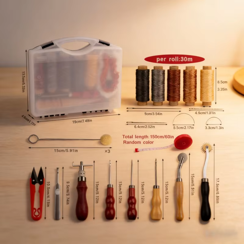 ชุดเครื่องมืองานหนัง ชุดซ่อมแซ - Leatherwork Punching Tool บทวิจารณ์และราคา