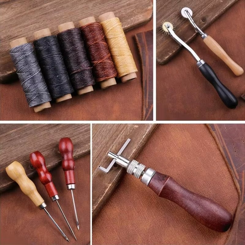 ชุดเครื่องมืองานหนัง ชุดซ่อมแซ - Leatherwork Punching Tool บทวิจารณ์และราคา