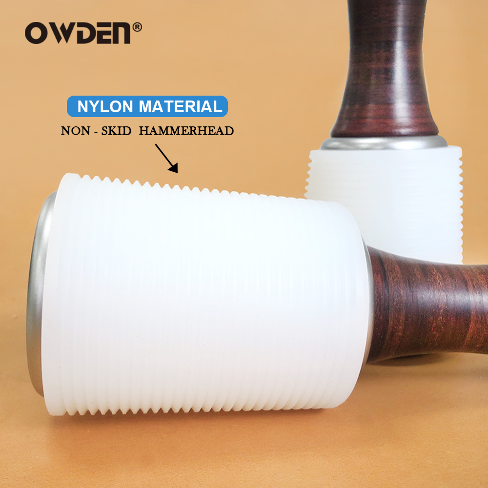 OWDEN หนังแกะสลักค้อนเครื่องมื - Leatherwork Punching Tool บทวิจารณ์และราคา