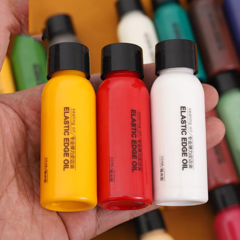 เสื้อโค้ทหนังขอบสีน้ำมันย้อมสี - Leather Dye Finish บทวิจารณ์และราคา