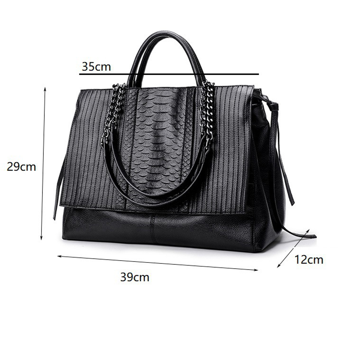 กระเป๋าโท้ทหรูหราพร้อมซิป, กระ - Leather Work Laptop Bag บทวิจารณ์และราคา