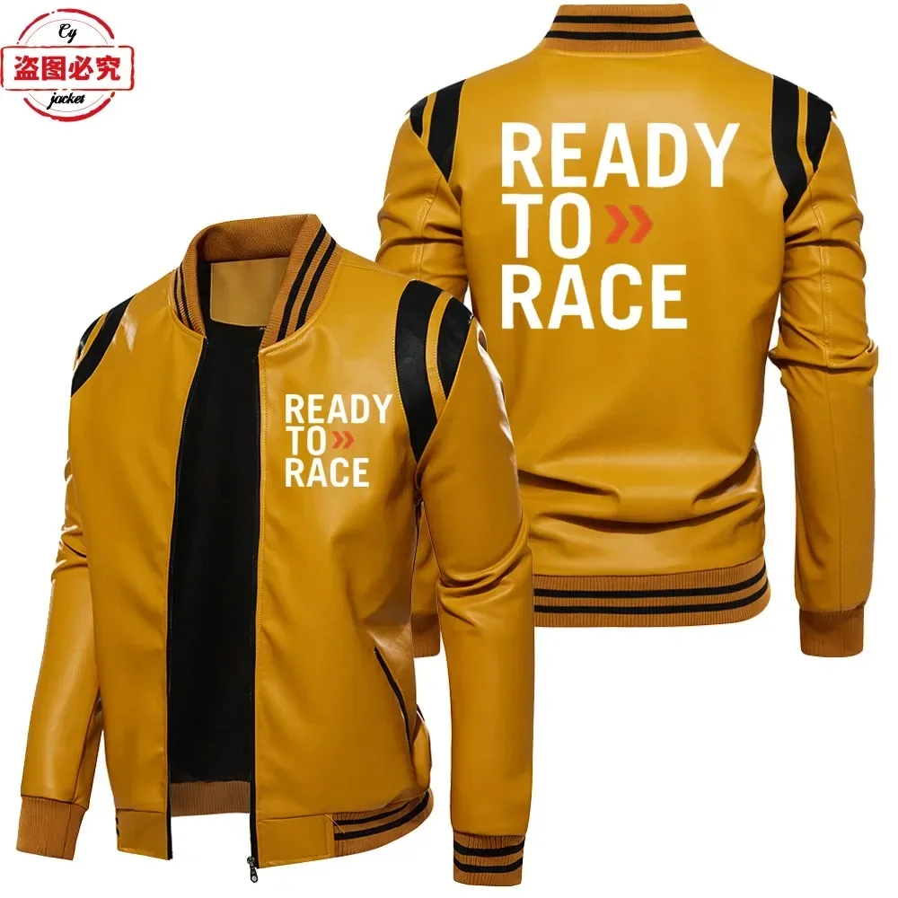 เสื้อแจ็คเก็ตหนัง PU แบบมีฮู้ด - Leather Work Jacket With Hood บทวิจารณ์และราคา