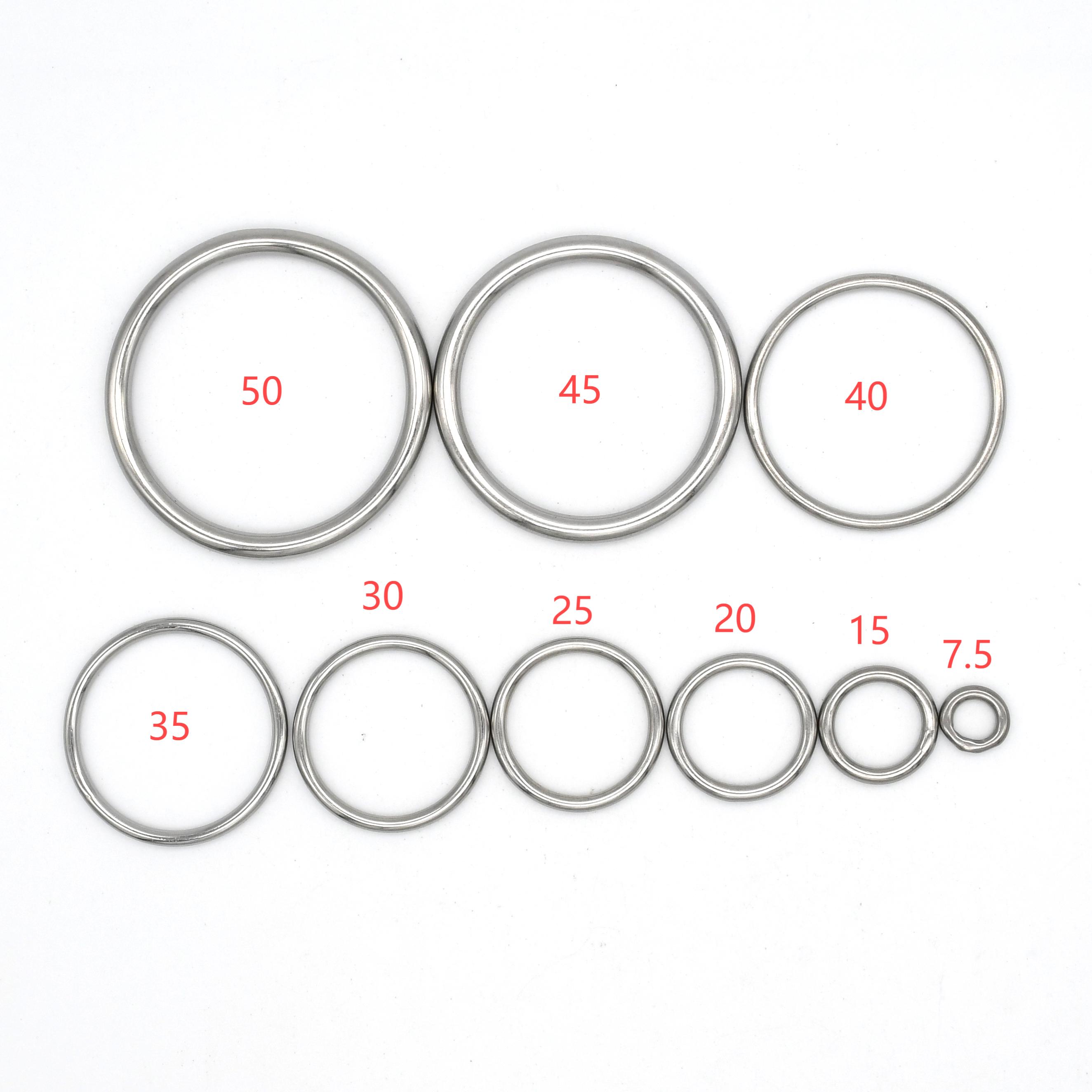 โอริงสแตนเลส 5 ชิ้น แบบไร้รอยต - Leatherwork Rings บทวิจารณ์และราคา