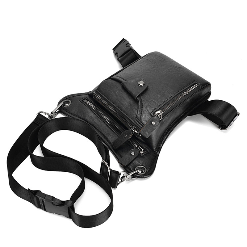 Vintage Men เอว Fanny Pack วาง - Leatherwork Fasteners บทวิจารณ์และราคา
