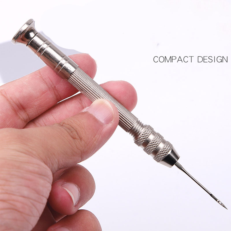 หนังเย็บ Awl ชุดเปลี่ยนได้รองเ - Leatherwork Punching Tool บทวิจารณ์และราคา