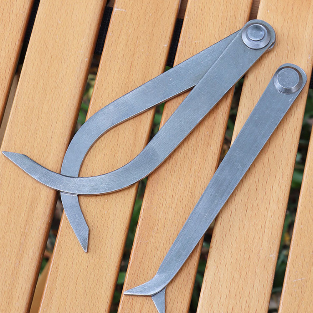 เครื่องมือวัดแบบวงเวียนทำจากเห - Leatherwork Edge Creaser บทวิจารณ์และราคา