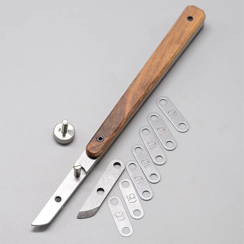 Nattools ปรับหนัง Edge Creaser - Leatherwork Edge Creaser บทวิจารณ์และราคา
