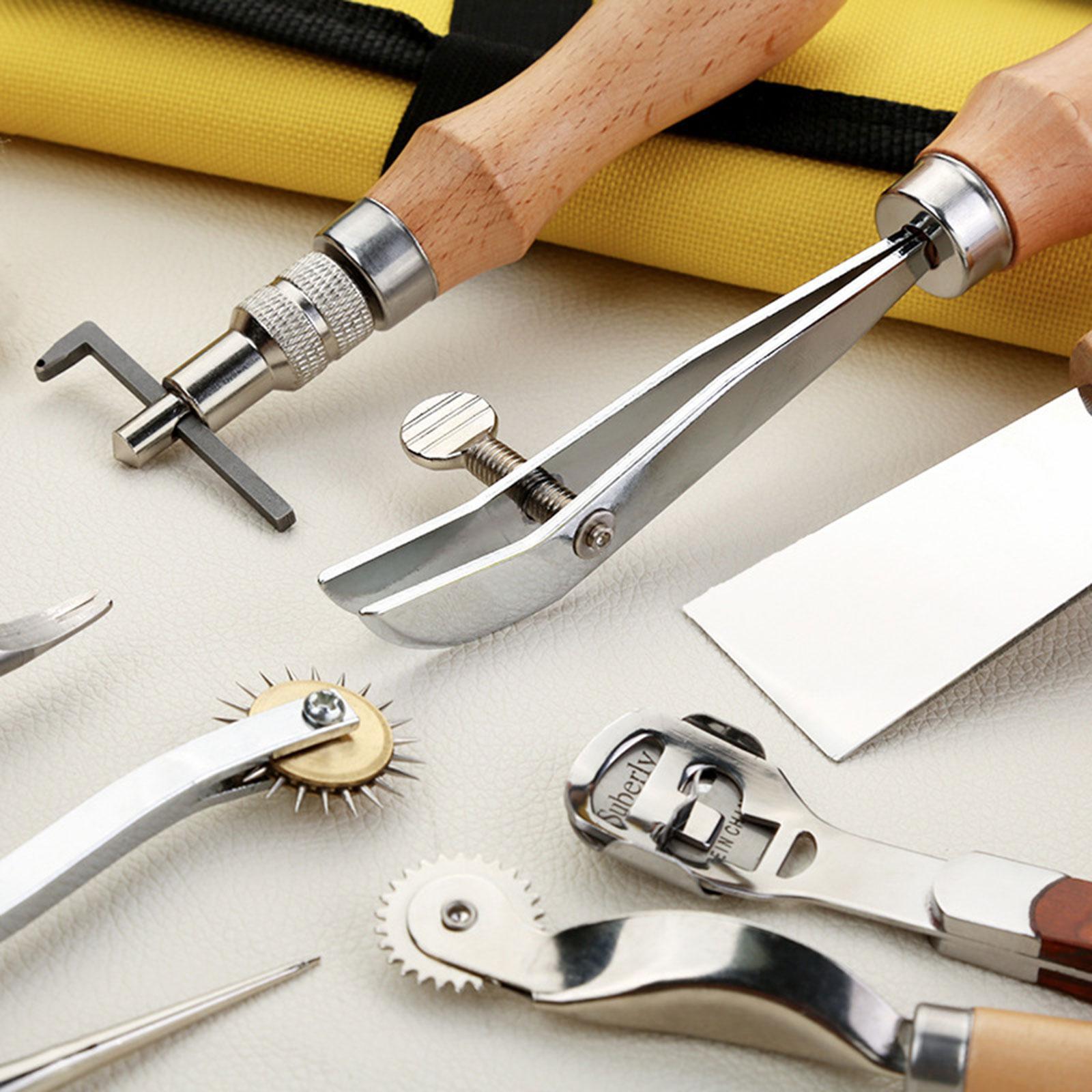 ชุดอุปกรณ์งานหนัง PU 29 ชิ้น อ - Beginner Leatherwork Kit บทวิจารณ์และราคา