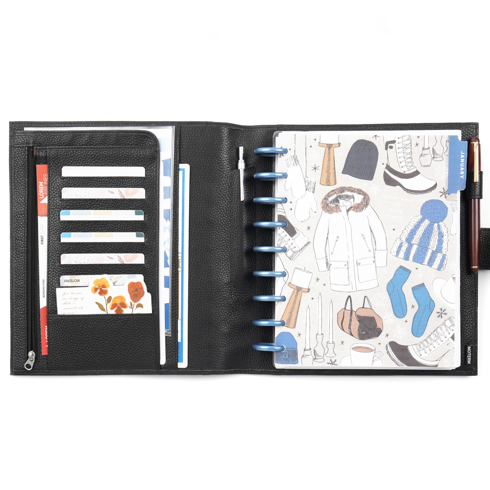 ปกสมุดแพลนเนอร์หนังแท้ Moterm  - Leather Work Diary บทวิจารณ์และราคา