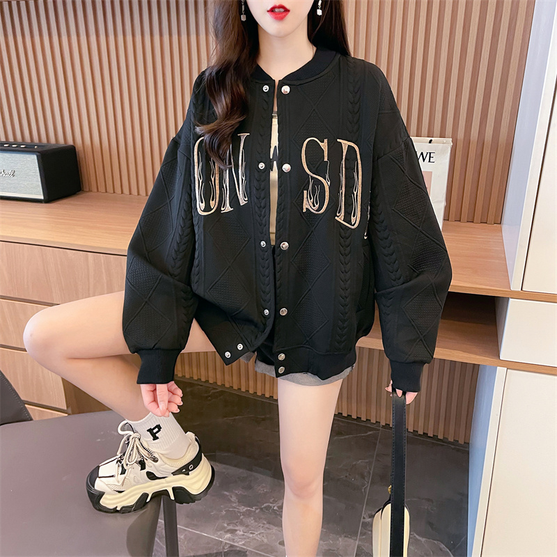 แจ็คเก็ตเบสบอลหนังผู้หญิง สไตล - Leather Work Jacket With Hood บทวิจารณ์และราคา