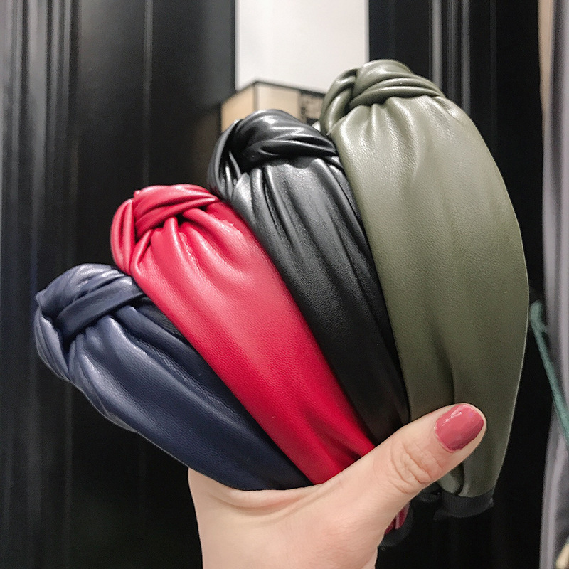 ใหม่แฟชั่นสีทึบผม Knotted Hair - Leatherwork Rings บทวิจารณ์และราคา